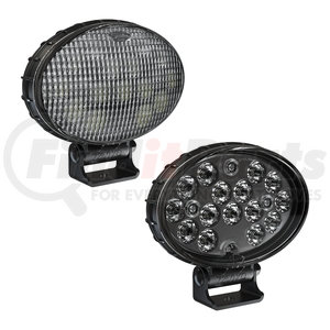 1801501 by J.W. SPEAKER - 12-24V LED Work Light with Spot Beam Pattern & Pedestal Mount