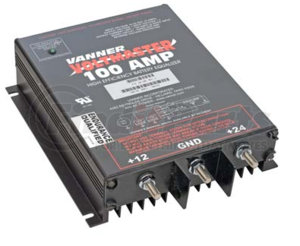 66-100 by VANNER - Vanner, Equalizer, 24 VDC Input, 12 VDC Output, 100A