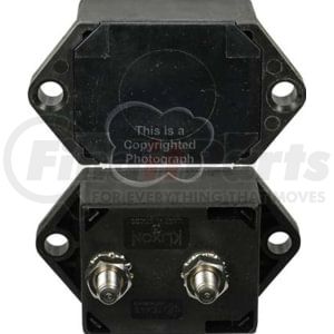 SDLA80 by KLIXON - Circuit Breaker - Automatic, 80A, 0-30 VDC/120 VAC, 1/4-28 Stud, Weather Sealed