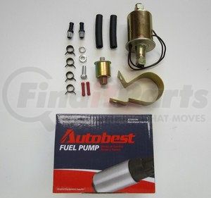F4027 by AUTOBEST - Externally Mounted Electric Fuel Pump