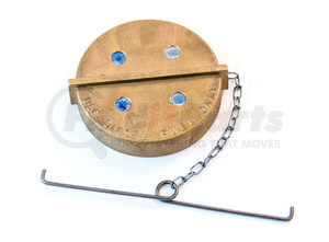 431005 by TRAMEC SLOAN - Cap, Fuel, 4" Brass