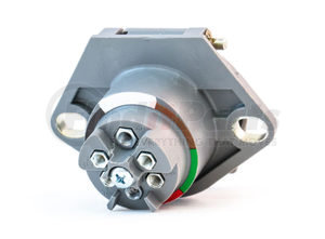 38290 by TRAMEC SLOAN - Receptacle, Nylon, 7-Way Small, 90° Screw, Solid