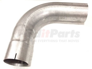 12-500-15158A by HEAVY DUTY MANUFACTURING, INC. (HVYDT) - Exhaust Elbow - Aluminized, 90 Degree, 17.5 Length, 5" diameter