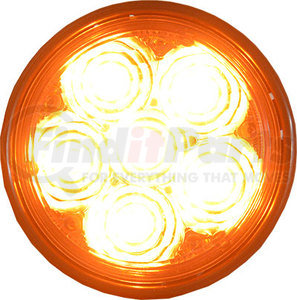 DLXTHR-1-A by STAR SAFETY TECHNOLOGIES - Round Flashing Amber LED (4")