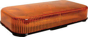 9100LED-AA-C by STAR SAFETY TECHNOLOGIES - Clear Lens Mini-Bar with Amber LEDs