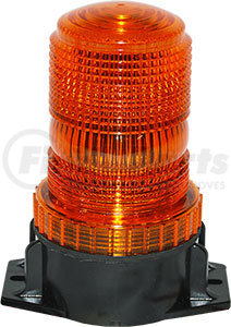 204MVL-A by STAR SAFETY TECHNOLOGIES - 360° beacon, flange base, perm. mount, ½” pipe mount, 10-16V