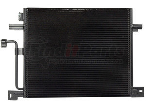 4929 by OSC - A/C Condenser - 2000-2004 Dodge Dakota, Includes Fittings, Pressure Tested