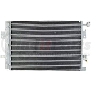 3297 by OSC - A/C Condenser - with Drier, Block Fitting Inlet/Outlet