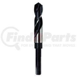 91138 by HANSON - Silver and Deming High Speed Steel Fractional 1/2" Reduced Shank Drill Bit - 19/32"