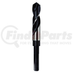 91142 by HANSON - Silver and Deming High Speed Steel Fractional 1/4" Reduced Shank Drill Bit -21/32"