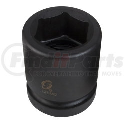 556M by SUNEX TOOLS - 1" Dr Impact Socket, 56mm