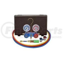 98661-PRO by MASTERCOOL - Dual R134a/R12 Manifold Gauge Set with Manual Couplers
