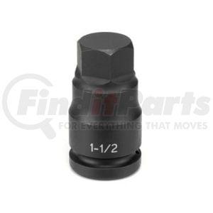 6932M by GREY PNEUMATIC - 1-1/2" Drive x 32mm Hex Driver