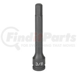 19074F by GREY PNEUMATIC - 3/8" Drive x 7/32" Hex Driver 4"