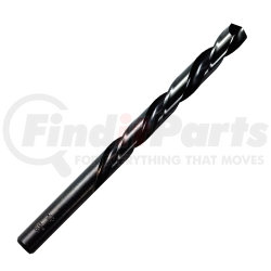 63518 by HANSON - Drill Bit, High Speed Steel, Black Oxide Finish, Jobber Length, 9/32", Bulk