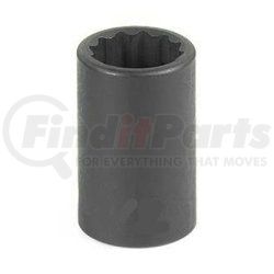 1114R by GREY PNEUMATIC - 3/8" Drive x 7/16" 12 Point Standard Impact Socket