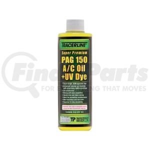 TD150P8 by TRACER PRODUCTS - 8 oz. Bottle PAG 150 A/C Oil with UV Dye