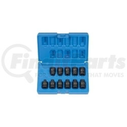 1211P by GREY PNEUMATIC - 3/8" Drive, 11 Pc. Pipe Plug Socket Set