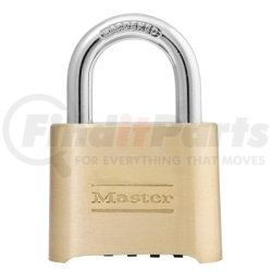 175D by MASTER LOCK - Master Lock&#174; No. 175D Set-Your-Own Brass Combination Padlock - 2"W