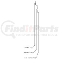 822599 by MITYVAC - Hose Set For Mit7300/mit7400/mit7201