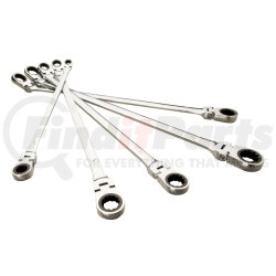 NR5M by E-Z RED - 5 pc. Metric Flexible Ratcheting Wrench Set