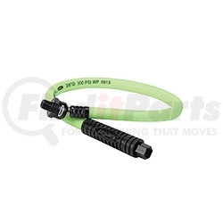 HFZ3802YW2B by LEGACY MFG. CO. - Whip Air Hose - Polymer, 3/8" Inside Diameter, 1/4" Inlet, 2' Length