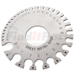 wfsg by WOODWARD FAB - Sheet Metal Thickness Gauge