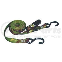 03508-V by HAMPTON PRODUCTS - 4 Pack Ratchet Tie-Down, Camo,