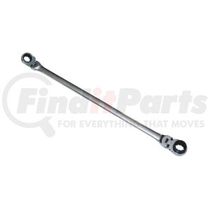 ex-pffgbxz14162 by MOUNTAIN - 9/16" x 5/8" Double Box Flexible Reversible Ratcheting Wrench