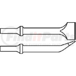 A922 by AJAX TOOLS - Angle Chisel 1-3/8" Width 7" Length