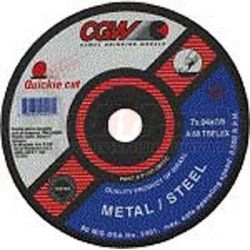 45012 by CGW ABRASIVE - CGW Abrasives 45012 Cut-Off Wheel 6" x 7/8" 60 Grit Type 1 Zirconia Aluminium Oxide