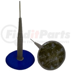 CU-210-40 by BLACK JACK TIRE REPAIR - Patch Plug Combo 3/8" Stem (Dipped Style)