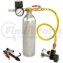 TLFGRA by CPS PRODUCTS - A/C Flush Kit, with Tank, Universal Adapter, Rubber Tip Flush Gun, Pressure Regulator and 18" Hose