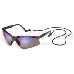 16GB80 by GATEWAY SAFETY - Safety Glasses, Scorpion, Clear Lens, Black Frame, Adjustable Length Temples, Safety Retainer