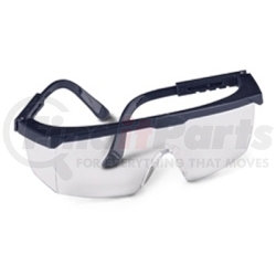 49GB80 by GATEWAY SAFETY - Safety Glasses, Strobe, Clear Lens, Black Frame, Adjustable Temples, Molded-In Sideshields