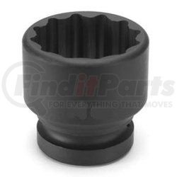 4119M by GREY PNEUMATIC - Socket - 12-Point, 1 Inch Drive, 19 mm, Standard