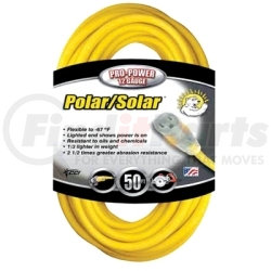 1688-0002 by COLEMAN CABLE PRODUCTS - 50 Foot Extension Cord Yellow