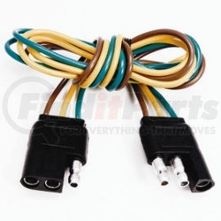 2503F by THE BEST CONNECTION - 3-Way Flat Molded FM/M Trailer Connector 1 Pc