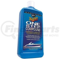 M6732 by MEGUIAR'S - Marine One-Step Compound