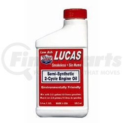10059 by LUCAS OIL - Semi-Synthetic 2-Cycle Oil