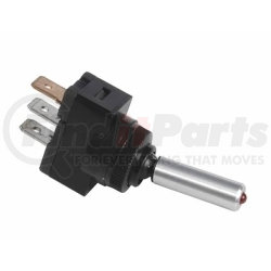 2653-1J by THE BEST CONNECTION - Red LED Toggle 15A 12V S.P.S.T. 1 Pc