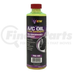 488100PBD by UVIEW - PAG 100 Oil - 8 oz. Bottle with A/C ExtenDye
