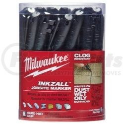 48-22-3100 by MILWAUKEE - Milwaukee&#174; 48-22-3100 Inkzall&#8482; Black Fine Point Marker