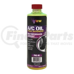 488046PBD by UVIEW - PAG 46 Oil - 8 oz. Bottle with A/C ExtenDye