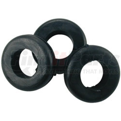 4404-1H by THE BEST CONNECTION - 11 Piece 1/2" Mounting Hole Black Vinyl Grommet