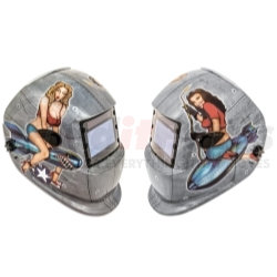 41288 by TITAN - Solar Powered Auto Dark Pin Up Girl Welding Helmet