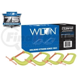 11114 by WILTON - Spark-Duty 400CS Hi-Vis C-Clamp Kit