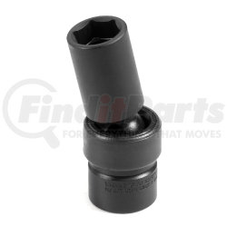 1015UMSD by GREY PNEUMATIC - 3/8" Drive x 15mm Semi-Deep Universal Impact Socket
