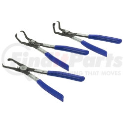 2497 by OTC TOOLS & EQUIPMENT - 3PC PUSH PIN DOBY CLIP PLIERS