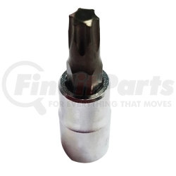 PFS4T15 by VIM TOOLS - VIM Tools 15 Torx Bit, Satin Chrome, 1/4 Square Drive Bit Holder